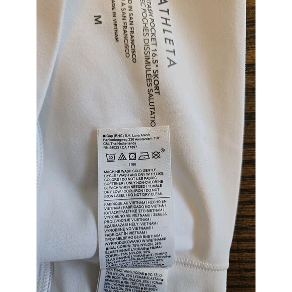 Athleta Ivory Skort with Pockets - Picture 12 of 13